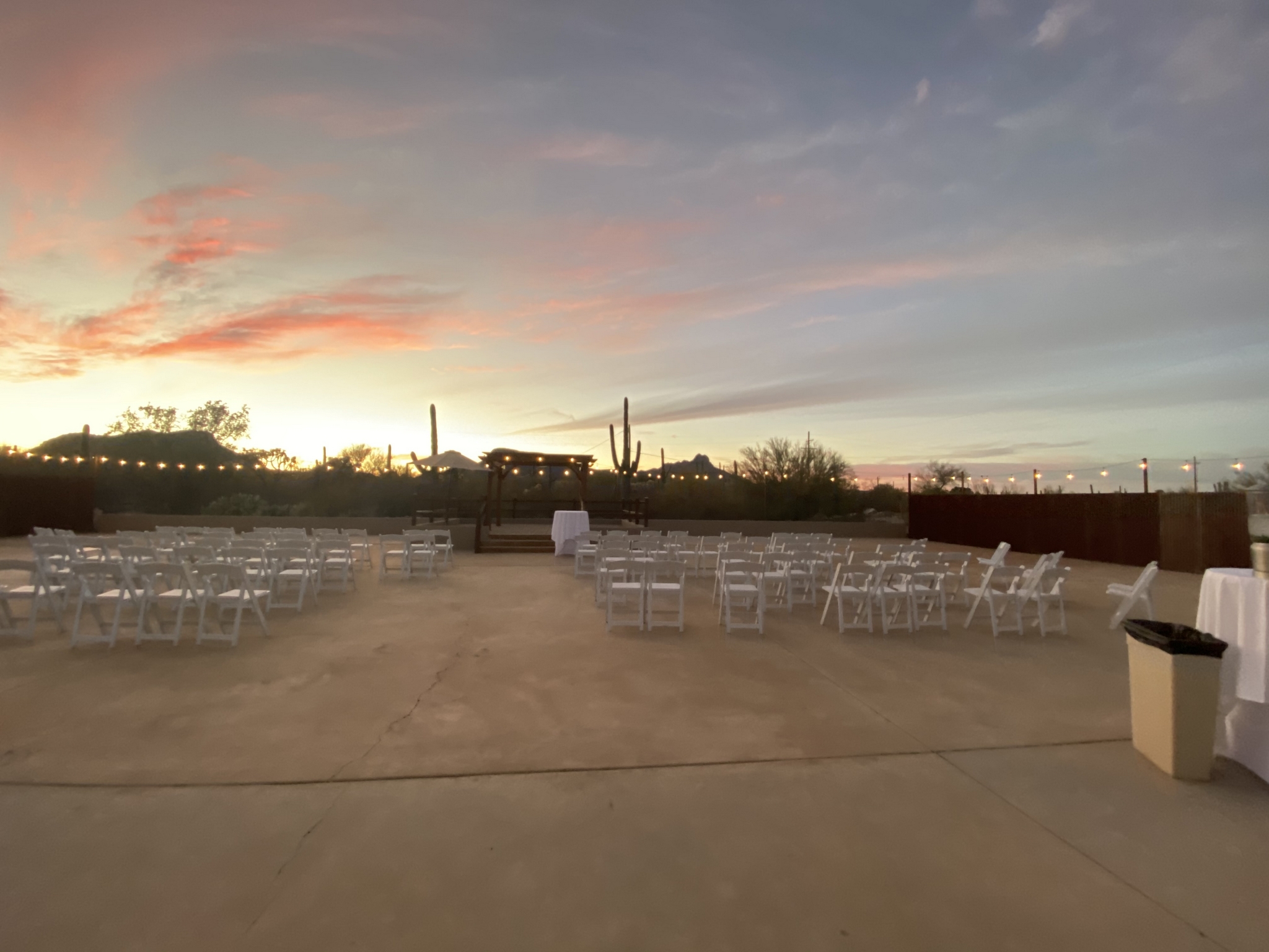 Set Up Wedding Reception